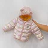 Cartoon Hooded Jacket For Boys and Girls Winter Coats