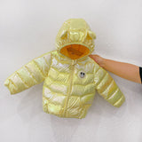 Cartoon Hooded Jacket For Boys and Girls Winter Coats