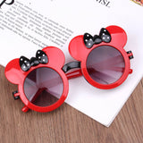 Kid Baby Clamshell Shaped Sunglasses Cartoon Bowknot Anti-UV Eyeglasses