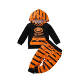 1-4Y Autumn Kids Baby Boys Casual Halloween Sets 2pcs