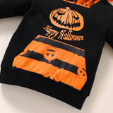 1-4Y Autumn Kids Baby Boys Casual Halloween Sets 2pcs