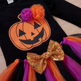 0-24M Halloween Infant Baby Girls Sets 3pcs