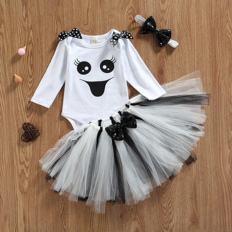 0-24M Halloween Newborn Baby Girls Boys Sets 3pcs