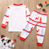 Family Matching Christmas Pajamas Adult Kids Baby Cotton Sleepwear