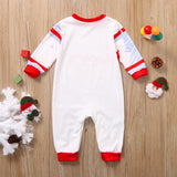 Family Matching Christmas Pajamas Adult Kids Baby Cotton Sleepwear