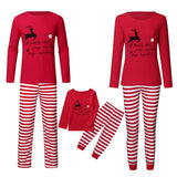 Family Christmas Pajamas Mommy Daughter Son Matching Outfit Nightwear