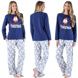 Family Christmas Pajamas Matching Adult Women Kids Sleepwear