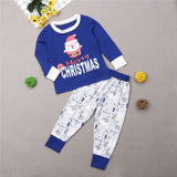 Family Christmas Pajamas Matching Adult Women Kids Sleepwear