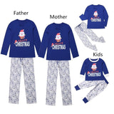 Family Christmas Pajamas Matching Adult Women Kids Sleepwear