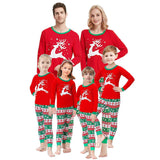 Family Matching Christmas Pajamas Adult Kids Sleepwear Nightwear