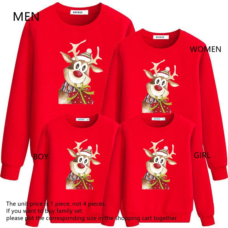 Family Matching Christmas Mother Kids Christmas Sweatshirt
