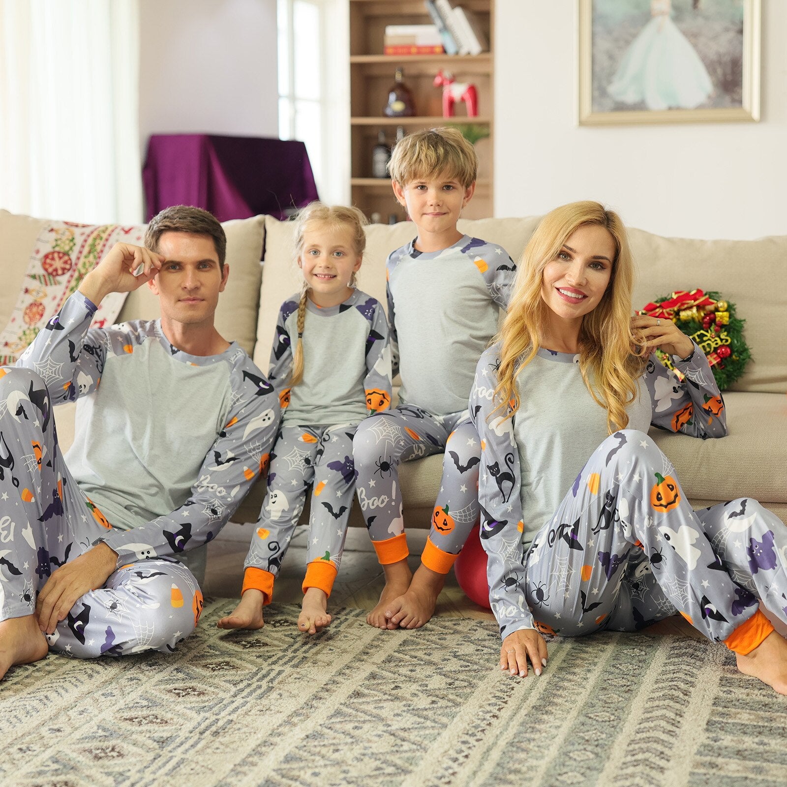 Family Matching Halloween Pajamas Sleepwear