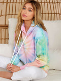 Family Matching Parent-child Autumn Tie-dye Print Hoodies