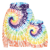 Family Matching Parent-child Autumn Tie-dye Print Hoodies