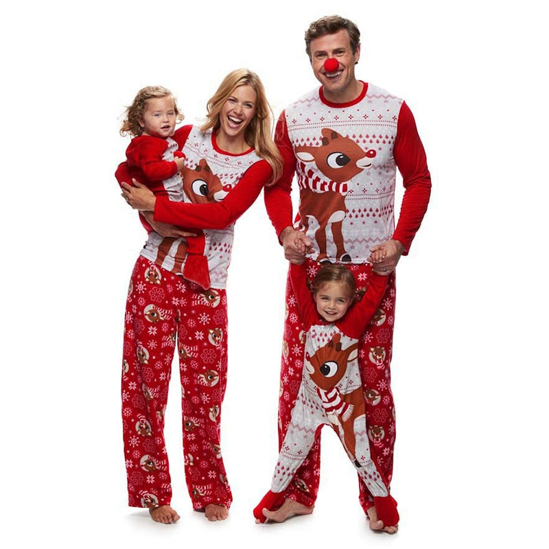 Family Matching Christmas Pajamas Matching Baby Sleepwear