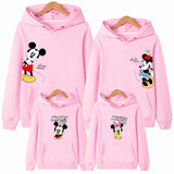 Family Matching Father Mother Son Daughter Autumn Pullover Hoodie