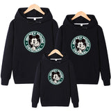Family Matching Spring Autumn Pullover Hoodie Tops