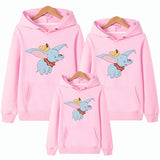 Family Matching Christmas Cartoon Hooded Sweatshirt