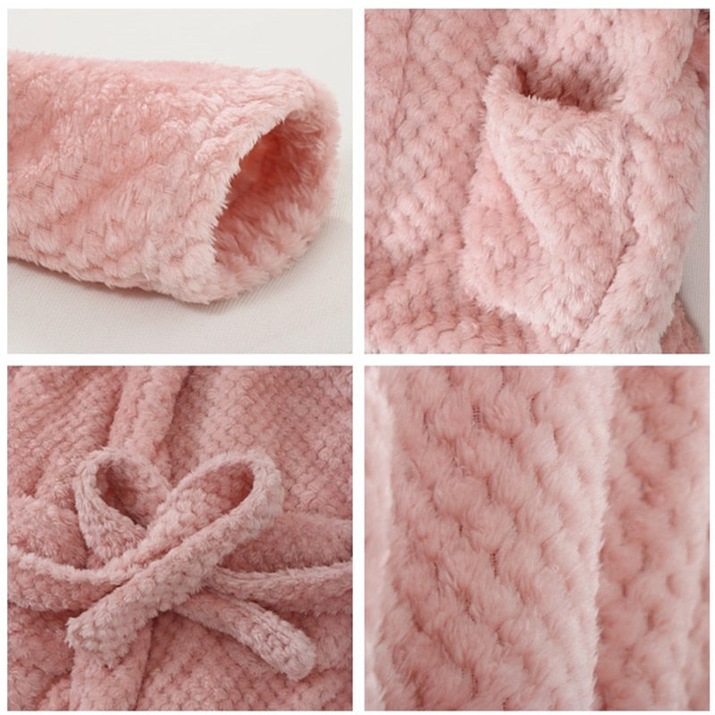 Family Matching Outfits Boy Girls Sleepwear Mom and Me Pajamas Robe