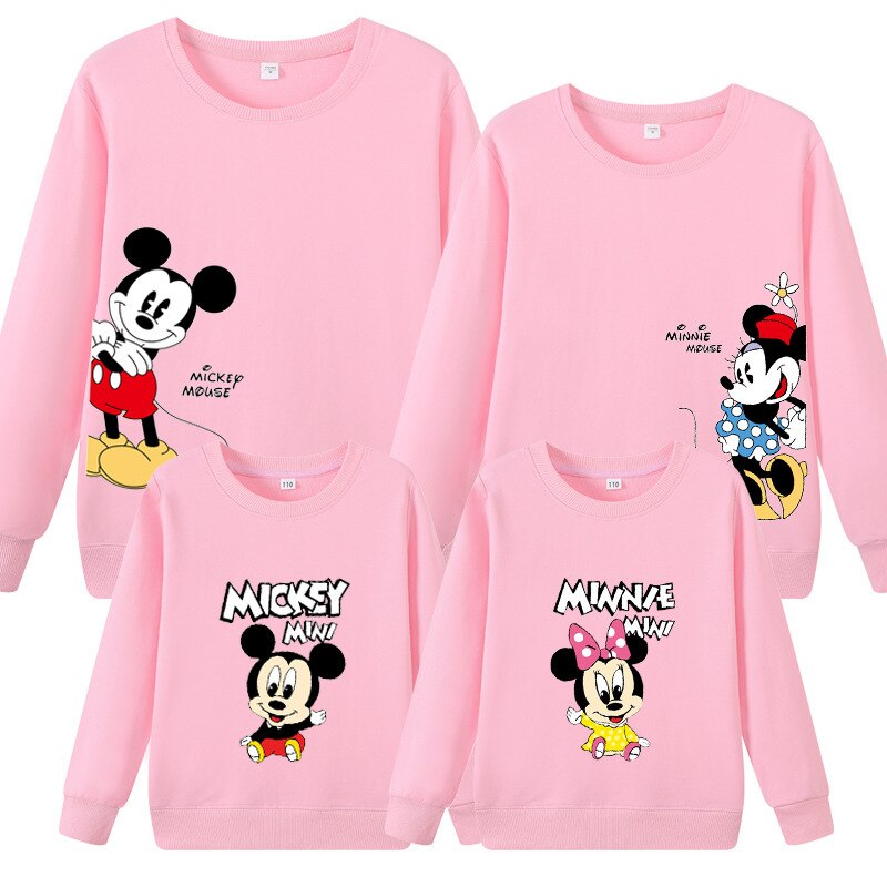Family Matching  Mickey Minnie Hoodie Pullover