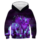 Kid Girls Unicorn Cute Spring Autumn Pony Jacket Hoodie