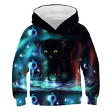 Kid Girls Unicorn Cute Spring Autumn Pony Jacket Hoodie