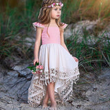 Toddler Girls Sleeveless Princess Wedding Dresses
