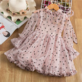 Kid Girls Fancy Flower Princes Tulle Dress 3-8Y