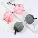 Kids Sunglasses Polarized Metal Frame UV400 Summer Beach Eyeglasses