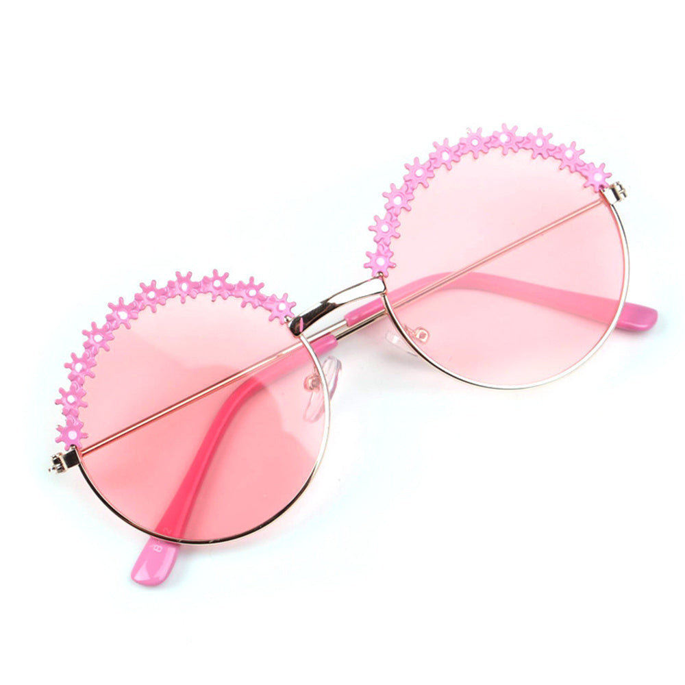 Kids Sunglasses Polarized Metal Frame UV400 Summer Beach Eyeglasses