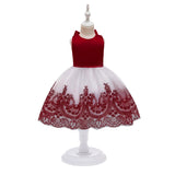 Baby Girl Princess Baptism Dress Big Bow Open Back Costume 9M-6T - honeylives