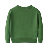 Kid Baby Boy Sweater Autumn/winter Cartoon Double Bottoming 2-6 Years