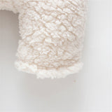 Winter Baby 3D Ears Design Solid Hooded Jumpsuit Romper