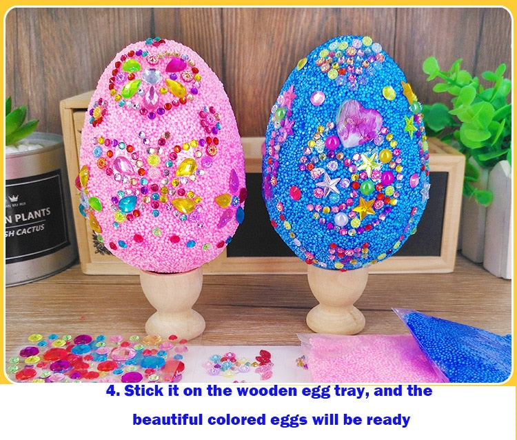 Easter Egg Handmade DIY Making Educational Toys Creative Egg