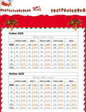 Christmas Family Matching Pajamas Red Nightwear Family Look