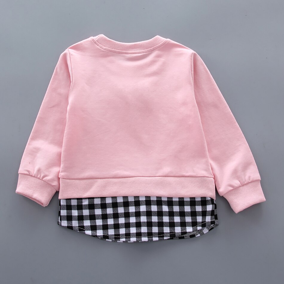 Baby Boy Girl Suit Fashionable Long Sleeve Ripped Sets 2 Pcs