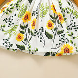 Baby Girl Long Sleeve Floral Spring Flower Dresses