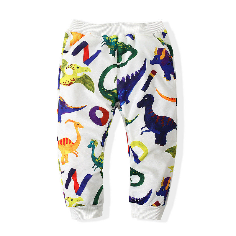 Kid Baby Girls Boys Cartoon Sports Unicorn Suit Long Sleeve Spring Pajamas