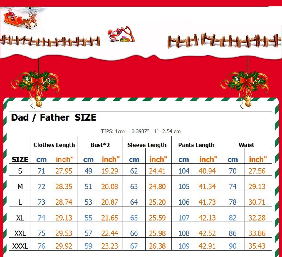 Family Christmas Pajamas Matching Adult Women Kids Sleepwear