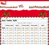 Family Christmas Pajamas Matching Adult Women Kids Sleepwear