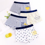 Kid Boys Cartoon Underwear Cotton Teens Briefs Soft Shorts 4 Lots