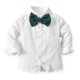 Kid Baby Boy Suit England Infant Birthday Blazer 2 Pcs Sets