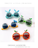Kid Unisex Cartoon Fruit Flower Carrot Rabbit Ear Sunglasses Goggles