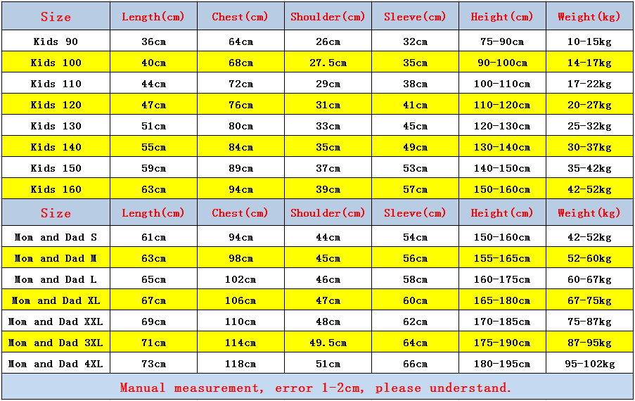 Family Matching Spring Autumn Pullover Hoodie Tops