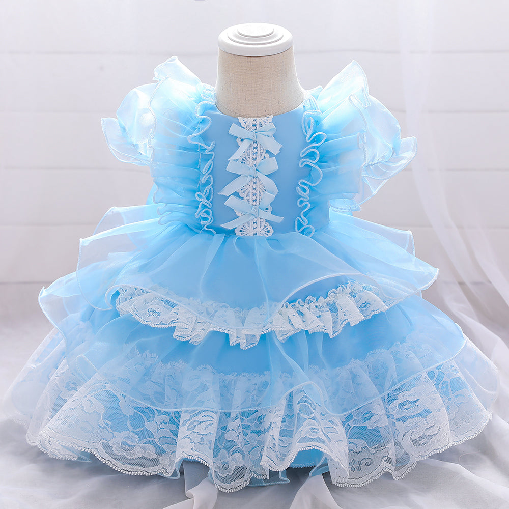 Baby Girl Infant Party Wedding Baptism Prom Princess Dresses