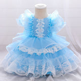 Baby Girl Infant Party Wedding Baptism Prom Princess Dresses