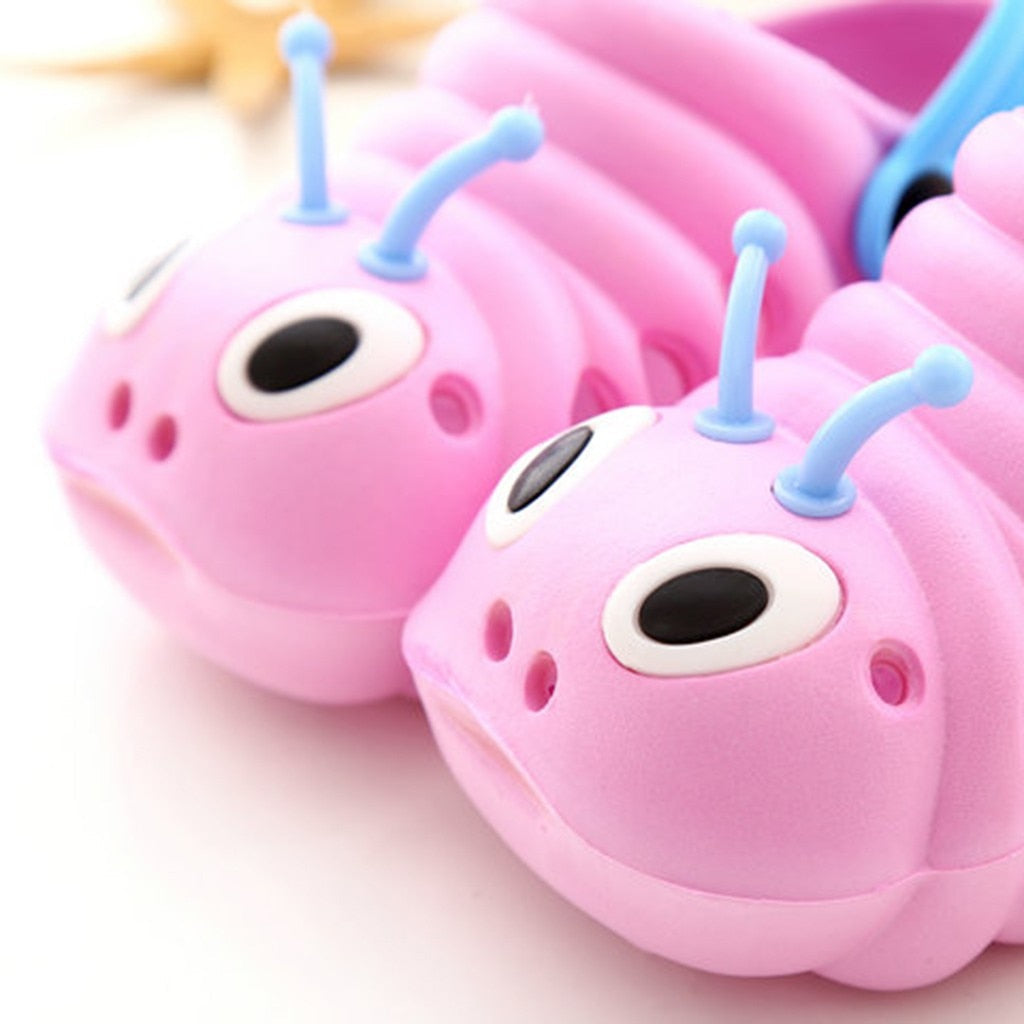 Toddler Baby Cartoon Cute Flip Soft Sole Shoes Beach Summer Slippers - honeylives