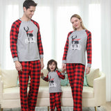 Christmas Pajamas Family Matching Outfits Father Mother Kids Sleepwear