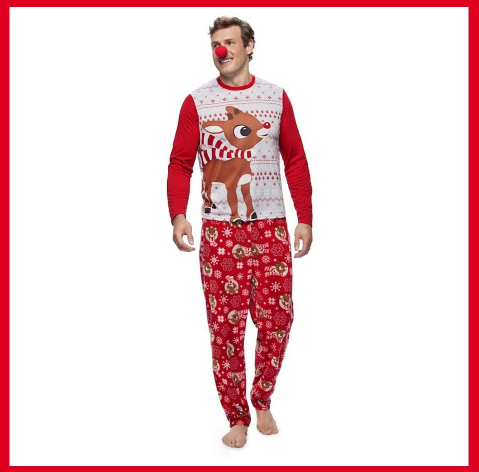 Family Matching Christmas Pajamas Matching Baby Sleepwear
