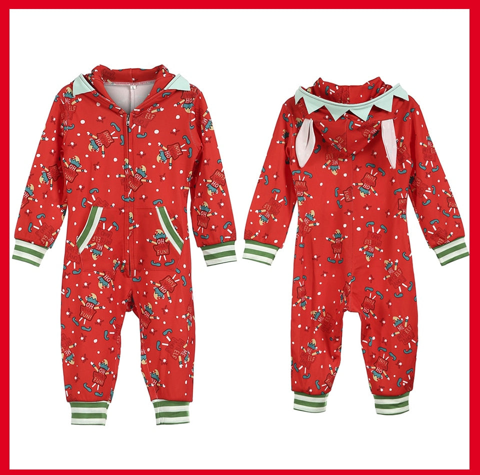 Christmas Family Matching Outfits Father Son Mother Daughter Family Look Pajamas